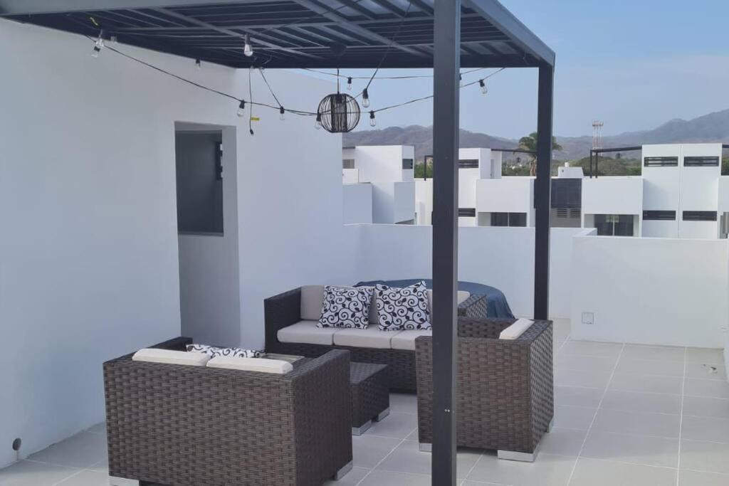 만사니요 Bonito Penthouse Con Roof Garden 아파트 외부 사진